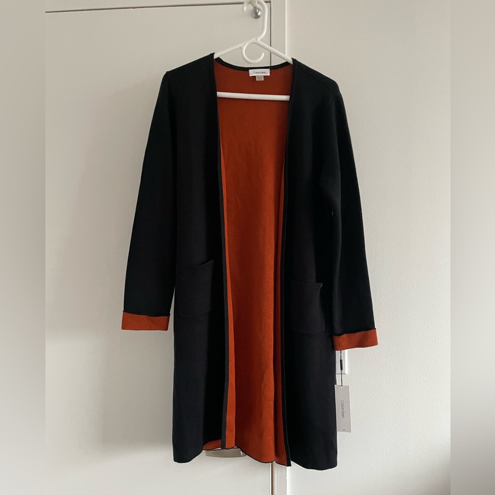 Calvin Klein Sweater Jacket, size S